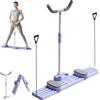 Generic Macchina da sci regolabile con pedale antiscivolo, braccioli, allenamento per pavimento pelvico per palestra domestica