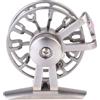TOYANDONA Mulinello da Pesca in Lega Argento per Pesca a Mosca Leggero Funzionamento Super Fluido Sportiva
