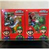 New Super Mario Bros. Wii Nintendo MARIO & LUIGI con YOSHI MAX FIGURE Toy Set di 2 Super Mario Bros. GI...