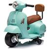 Moto Elettrica Scooter per Bambini Mini Vespa GTS Piaggio 6V Con Schienale Sedil