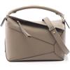 LOEWE Puzzle Edge Borsa a tracolla piccola A510P60XAW3170 pelle grigio