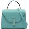 Valextra Borsa a tracolla Valextra Micro Iside WBES0022028LOC99BCN in pelle blu NUOVA