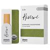 D'Addario Organic Reserve Soprano Ance per Sassofono - Ance per Sax - La prima e unica Ancia Biologica - 3.0+ La Forza, 10 Pacchetto
