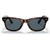 Ray-Ban Occhiali da Sole RB2140 902/R5 Wayfarer Marrone/Blu Unisex 50/22/150