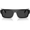 Ray-Ban Occhiali da Sole RB4454 667748 Lukas Nero/Nero Unisex Polarizzati 53/20/145