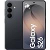 Samsung Smartphone Samsung Galaxy S26 5G 256GB 12GB RAM 6.3" Dual SIM Nero Black — Nuovo