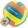 Schildkröt Pallone da Beach Volley Tropical, in Neoprene, Misura 5, Ø 21 cm, Superficie Tessile Antiscivolo, Resistente all'Acqua Salata, Ideale per Spiaggia e Giardino, 970299