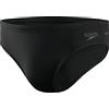 Speedo Men's Eco Endurance+ 7cm Swimming Briefs| Chlorine Resistant | Recycled Fabric | Swim Fitness | Training, Black, 26
