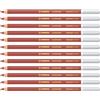 STABILO - Matita colorata Premium - CarbOthello | Confezione da 12 - Caput Mortuum Red