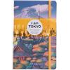 Moleskine Taccuino a Righe I Am Tokyo, Copertina Rigida in Tela e Chiusura Elastica, Formato Large 13 x 21 cm, Tema Tokyo