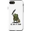 Funny Frog Meme Tattoo Humor Gifts Men W Custodia per iPhone SE (2020) / 7/8 Body art per tatuatore meme We Ink At Dawn Funny Frog