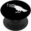 Retro Crow Apparel Gifts FCAWF Corvo Divertente Minimalista F-Caw-F Meme PopSockets PopGrip Adesivo