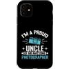 uncle photographer camera pride shutter Custodia per iPhone 11 Scatto fantastico fotografo orgoglioso zio