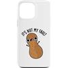 Punny Bone Custodia per iPhone 13 Pro Max It's Nut My Fault Divertente gioco di parole con arachidi