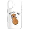 Punny Bone Custodia per iPhone 17 It's Nut My Fault Divertente gioco di parole con arachidi