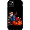 Black Women Reading Books Black History Custodia per iPhone 11 Pro Max Afroamericano Amante dei libri di lettura Biblioteca Ragazza nera