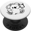 FreddyKoala Painting Party Kids Koala I Disegni da colorare PopSockets PopGrip Adesivo