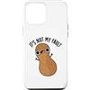 Punny Bone Custodia per iPhone 12 Pro Max It's Nut My Fault Divertente gioco di parole con arachidi