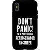 Refrigeration & Cooling T-Shirts & Gifts Custodia per iPhone X/XS Ingegnere Frigorifero