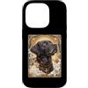 Catholic Core Catholiccore Aesthetic Got Custodia per iPhone 14 Pro Labrador Lab Coquette Rosario Cristiano Pasqua Floreale Rosa