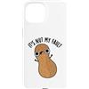 Punny Bone Custodia per iPhone 15 It's Nut My Fault Divertente gioco di parole con arachidi