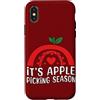 Apple Picking Season Fall Harvest Autumn Custodia per iPhone X/XS È la stagione della raccolta delle mele Stagione del raccolto Love Apple Picker