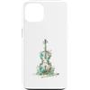 Disegni Artistici Violoncello Floreale V Custodia per iPhone 13 Violoncello Floreale Vintage Musica Classica