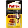Pattex Special Pelle, Adesivo per la Riparazione di Pelle e Cuoio: Cinture, Borse, Scarpe, Portafogli, Giacche, Ottima Presa ed Elasticità, Flessibile, Trasparente, 30g