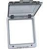 Preis-Zone Sportello di azionamento per finestra pieghevole da incasso, resistente agli urti, per distributori di macchinari, 100 x 100 mm, IP67, volt 5989