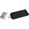 KINGSTON DATATRAVELER 70 128GB (DT70/128GB) - PEN DRIVE 128GB TYPE-C KINDT70/128GB - KINDT70/128GB