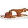 Valleverde Sandalo in Pelle Nero 24103-NERO 39 EU
