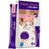 Feliway Happy Snack per gatti in crema 90 gr Salmone - confezione da 2 pezzi - 1° ORDINE? 20% di sconto SU BRAND ESCLUSIVI, codice BZR20