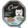 Cesar Scelta dello Chef 150 gr per cani di taglia piccola Pesce bianco con riso integrale e verdure - confezione da 14 pezzi - Cibo umido per cani - 1° ORDINE? 20% di sconto SU BRAND ESCLUSIVI, codice BZR20