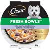 Cesar Fresh Bowls alimento completo per cani di piccola taglia 85 gr Anatra, riso rosso, carote e patate viola - confezione da 10 pezzi - Cibo umido per cani - 1° ORDINE? 20% di sconto SU BRAND ESCLUSIVI, codice BZR20
