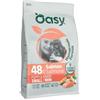 Oasy Monoprotein formula Puppy&Junior Small/Mini Salmone 2 kg - Crocchette monoproteiche cane - 1° ORDINE? 20% di sconto SU BRAND ESCLUSIVI, codice BZR20