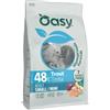 Oasy Monoprotein formula Adult Small/Mini Trota 2 kg - Crocchette monoproteiche cane - 1° ORDINE? 20% di sconto SU BRAND ESCLUSIVI, codice BZR20