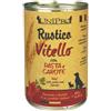 Unipro Rustico Dog Adult 400 gr Vitello con pasta e carote - confezione da 6 pezzi - Cibo umido per cani - 1° ORDINE? 20% di sconto SU BRAND ESCLUSIVI, codice BZR20