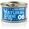 Natural Code for Dog 90 gr Tonno e merluzzo - confezione da 6 pezzi - Cibo umido per cani - 1° ORDINE? 20% di sconto SU BRAND ESCLUSIVI, codice BZR20