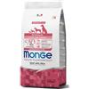 Monge Natural Superpremium All Breeds Puppy & Junior Monoprotein Manzo con Riso 12 kg - Crocchette monoproteiche cane - 1° ORDINE? 20% di sconto SU BRAND ESCLUSIVI, codice BZR20