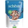 Schesir Cat Soft Adult filetti in gelatina alimento completo bustine 85 gr Tonno con pesce azzurro - confezione da 12 pezzi - Cibo umido per gatti - 1° ORDINE? 20% di sconto SU BRAND ESCLUSIVI, codice BZR20
