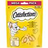 Catisfactions snack per gatti Maxi Pack 180 gr Formaggio - confezione da 4 pezzi - 1° ORDINE? 20% di sconto SU BRAND ESCLUSIVI, codice BZR20