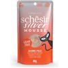 Schesir Silver Cat Senior Mousse Grain Free 80 g Salmone e pollo - confezione da 12 pezzi - Cibo umido per gatti - 1° ORDINE? 20% di sconto SU BRAND ESCLUSIVI, codice BZR20