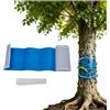 Sixinfeto Anello Adesivo per Alberi da Frutto 15 cm x 3 m Trappole Formiche Mosche Protezione Autoadesiva Esca Cattura Insetti Colla Entomologica per Piante per Ciliegio Melo Prugna