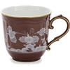 GINORI 1735 MUG 400 CC, ORIENTE ITALIANO CASTAGNA
