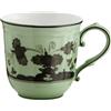 GINORI 1735 MUG 400 CC, ORIENTE ITALIANO VERDE BARIO