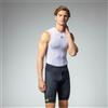 Ale' Pantaloncino Senza Bretelle Uomo Corsa - BLACK WHITE