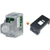 CSI Keystone sensore infrarossi 12V incasso filare compatibile Abb Elos nera