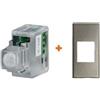 CSI Keystone sensore infrarossi 12V incasso filare compatibile Bticino Axolute argento