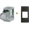 CSI Keystone sensore infrarossi 12V incasso filare compatibile Bticino Axolute grigio scuro