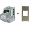 CSI Keystone sensore infrarossi 12V incasso filare compatibile Vimar Eikon Next grigio metallizzato